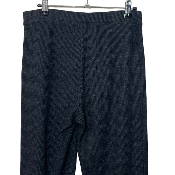 Rails Molly Waffle Lounge Pants Charcoal Women’s Size Small High Rise Tapered Le - Picture 6 of 11